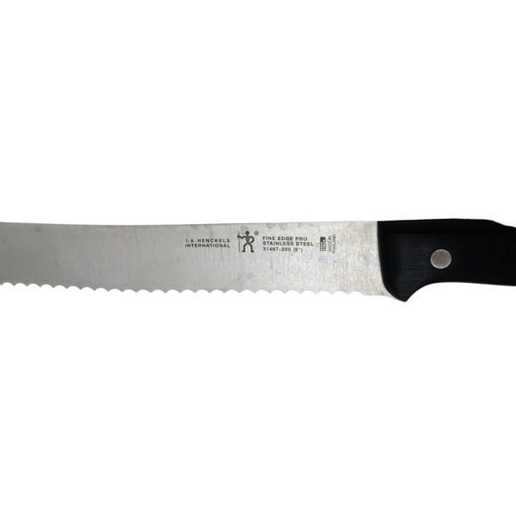 J.A. Henckels International Bread Knife Fine Edge‎ Pro 31467-200 8" Serrated - Picture 2 of 3